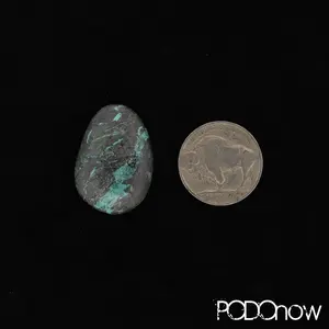 Blue Diamond Turquoise Cabochon 21.6ct