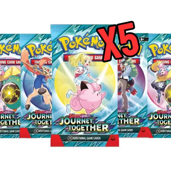 Journey Together Booster Packs (5 Packs) - TikTok Shop