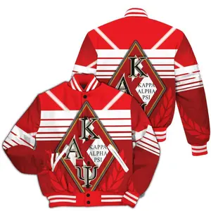 ΚΑΨ Varsity Jacket, Diamond Krimson Style 1911 Fraternity Letterman Coat, Premium Kappa Alpha Psi Greek Apparel, Achievement Nupe Member Brotherhood