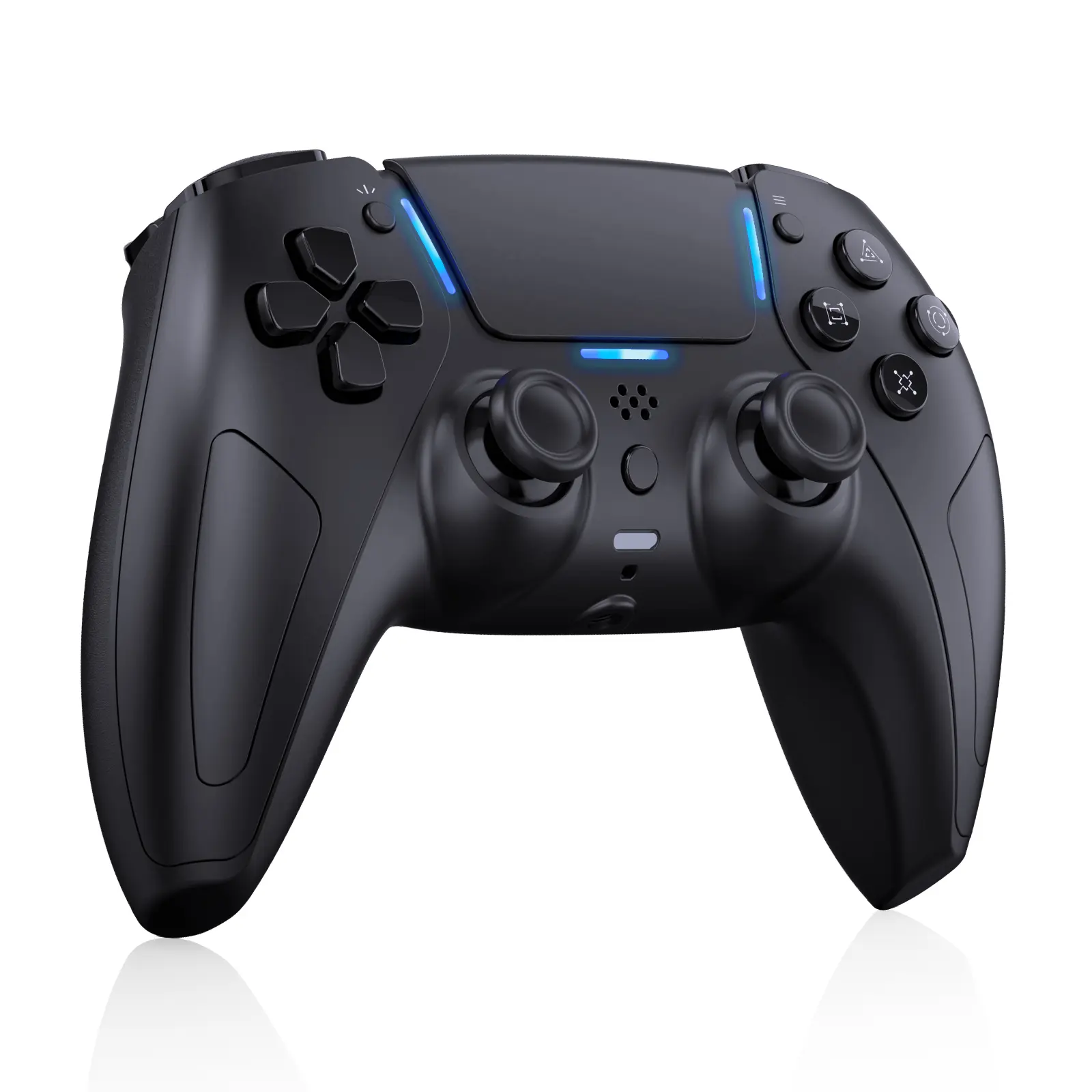 GHOST GEAR Wireless Controller for PS5, PC, Steam Deck & Mobile – Anti-Drift Hall Effect Joysticks, Bluetooth, Dual Vibration, 6-Axis Motion Control