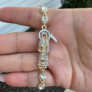 Santa Muerte Esclava Gold Plated - Elegant Gold Plating Design with Unique Style