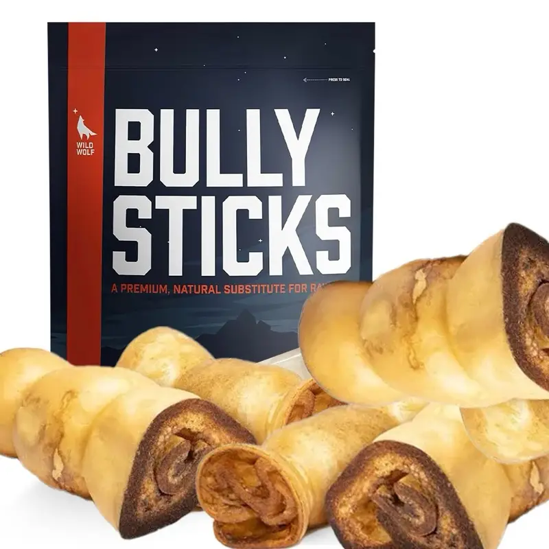 5-6” Peanut Butter Collagen Cheek Rolls (5 Pack) 100% Natural and Extra-Thick -...