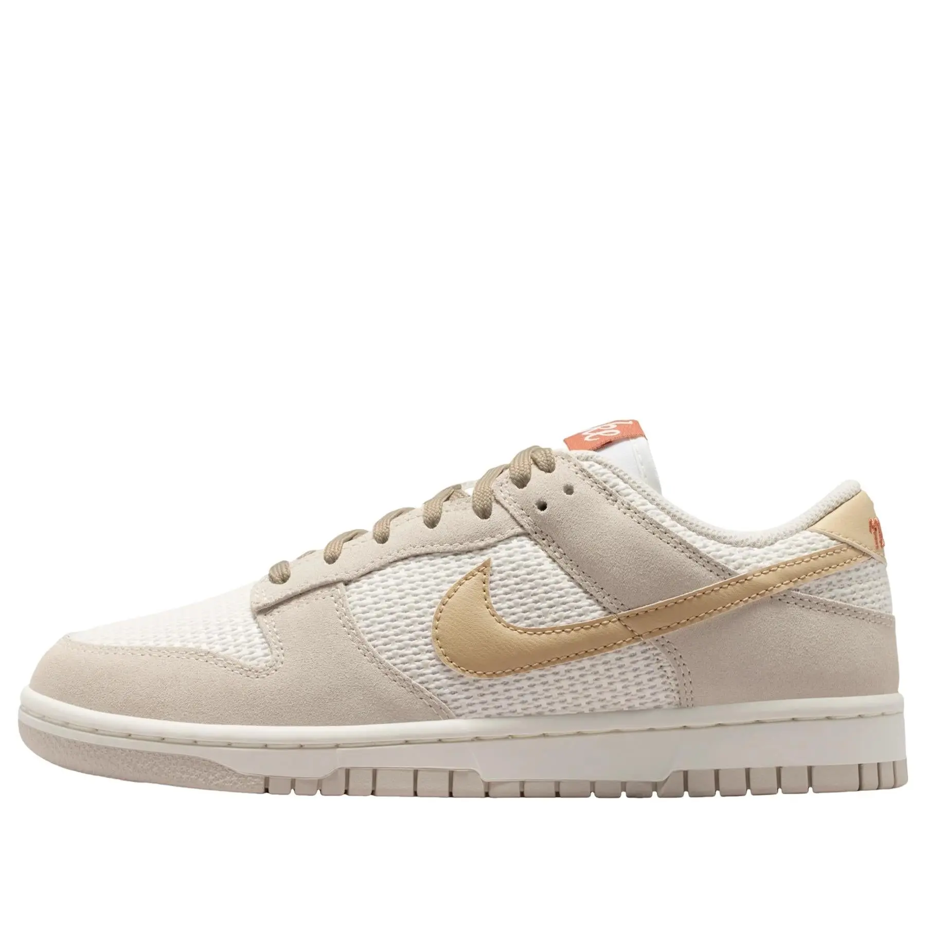 Nike Dunk Low SE  Sail Light Orewood Brown Linen (Women's) IH2479-101 New Sneakers