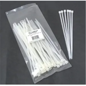Cables To Go  7.75in RELEASABLE-REUSABLE CABLE TIES 50PK