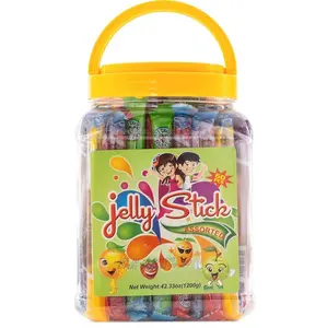 MDM JELLY STICKS GEL CANDY JAR 60 PCS 42.33OZ (1200G)