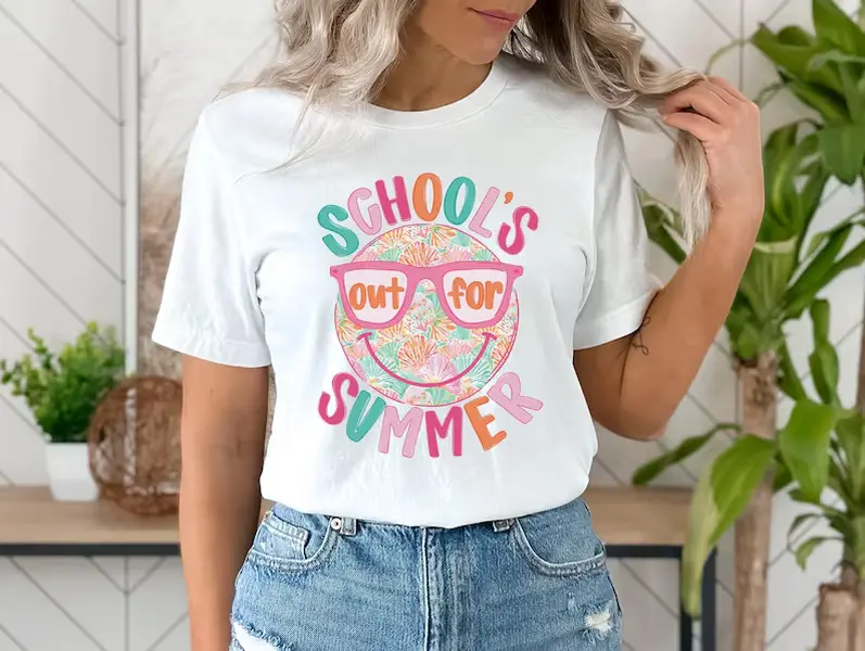 Hello Summer Shirt, Last Day of School Shirt, Teacher Summer Shirt, School’s Out For Summer Tee, Summer Shirt