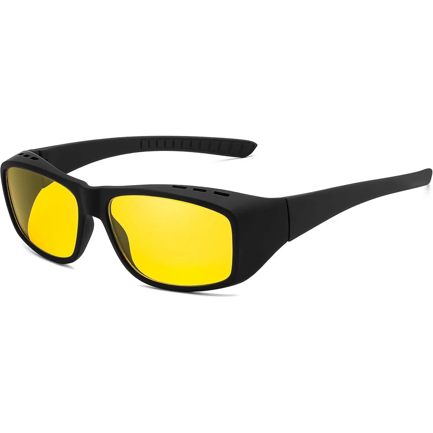 FEISEDY Lightweight High Quality Fitover Blue Light Glasses, Anti-Glare Computer Gaming Eyewear for Better Sleep, B1228, High Quality Eyewear, Eyeglass Frames