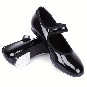 Ayusyu Girls' Tap Shoes, Easy On/Off Design, Easy Strap Design