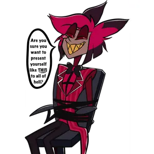 Are you sure? Alastor Sticker