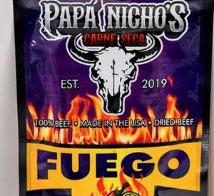 NEW 2025!!! Fuego Beef Jerky - Carne Seca 1.3 OZ