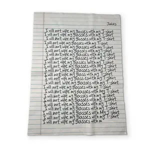 📝 NOTEBOOK PAPER YOU CAN CLEAN YOUR GLASSES WITH