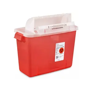 Sharps Container - Durable Storage Container for Sharp Instruments, Ideal for Organizing and Displaying Sharps