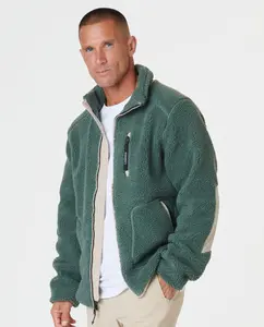Sherpa Jacket Green , XXL