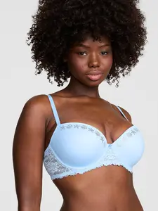 PINK Wink Push-Up Balconette Bra