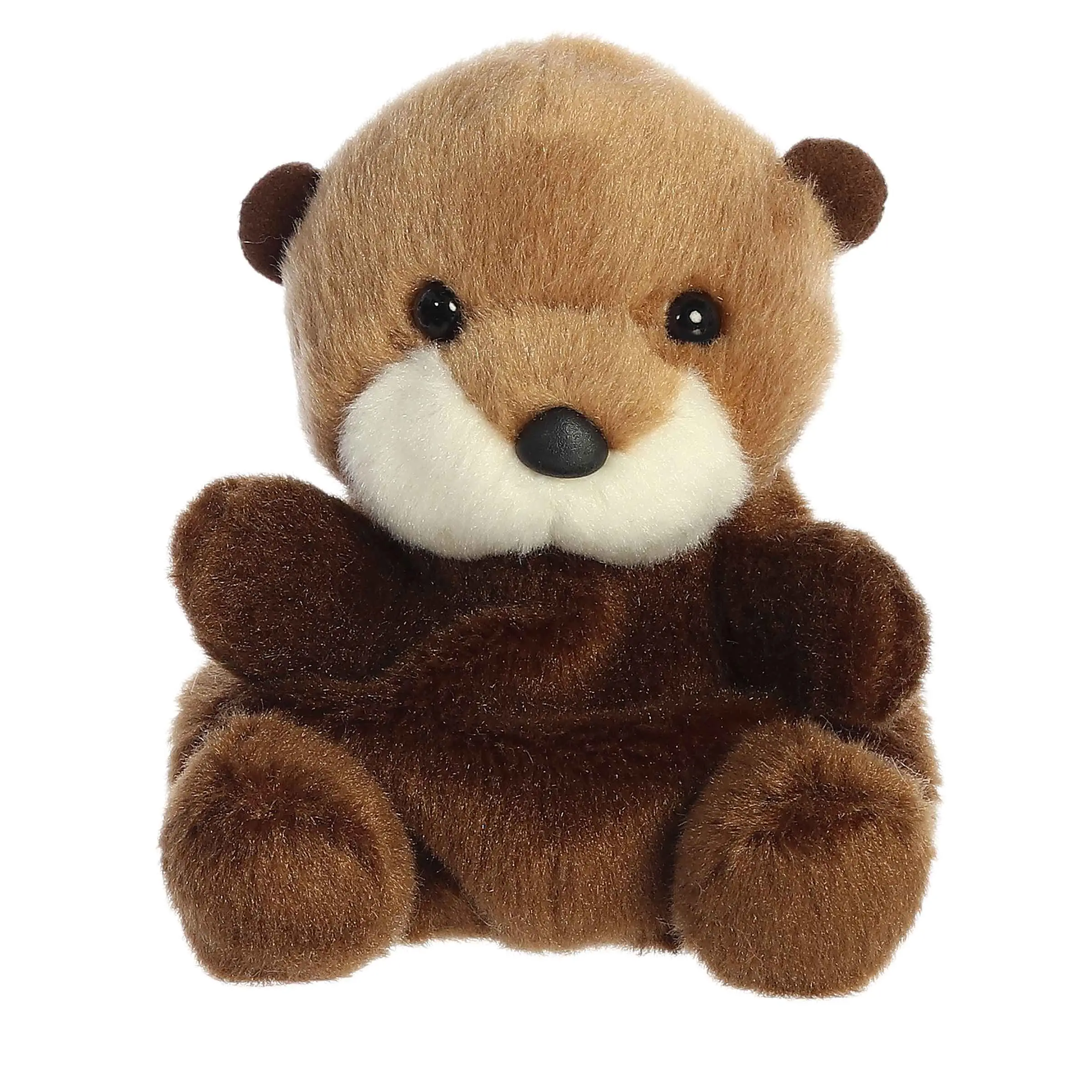 Palm Pals Adorable Selena Sea Otter 5 inch Brown Mini Soft Plush Collectable Stuffed Animal Palm Pals Adorable Selena Sea Otter 5 inch Brown Mini Soft Plush Collectable Stuffed Animal