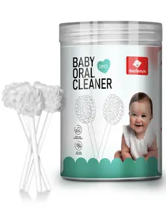 dearlomum Tongue Cleaner Newborn Toothbrush 32PCS/64pcs/96pcs Disposable Infant Toothbrush for Baby Oral Health Dental Care Alternative Oral Hygiene Solution