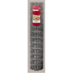 212 MAIN 36in x 100ft Galvanized Welded Mesh Fence, Easy-Install Option for Home Improvement, Garden Supplies, Raised Beds