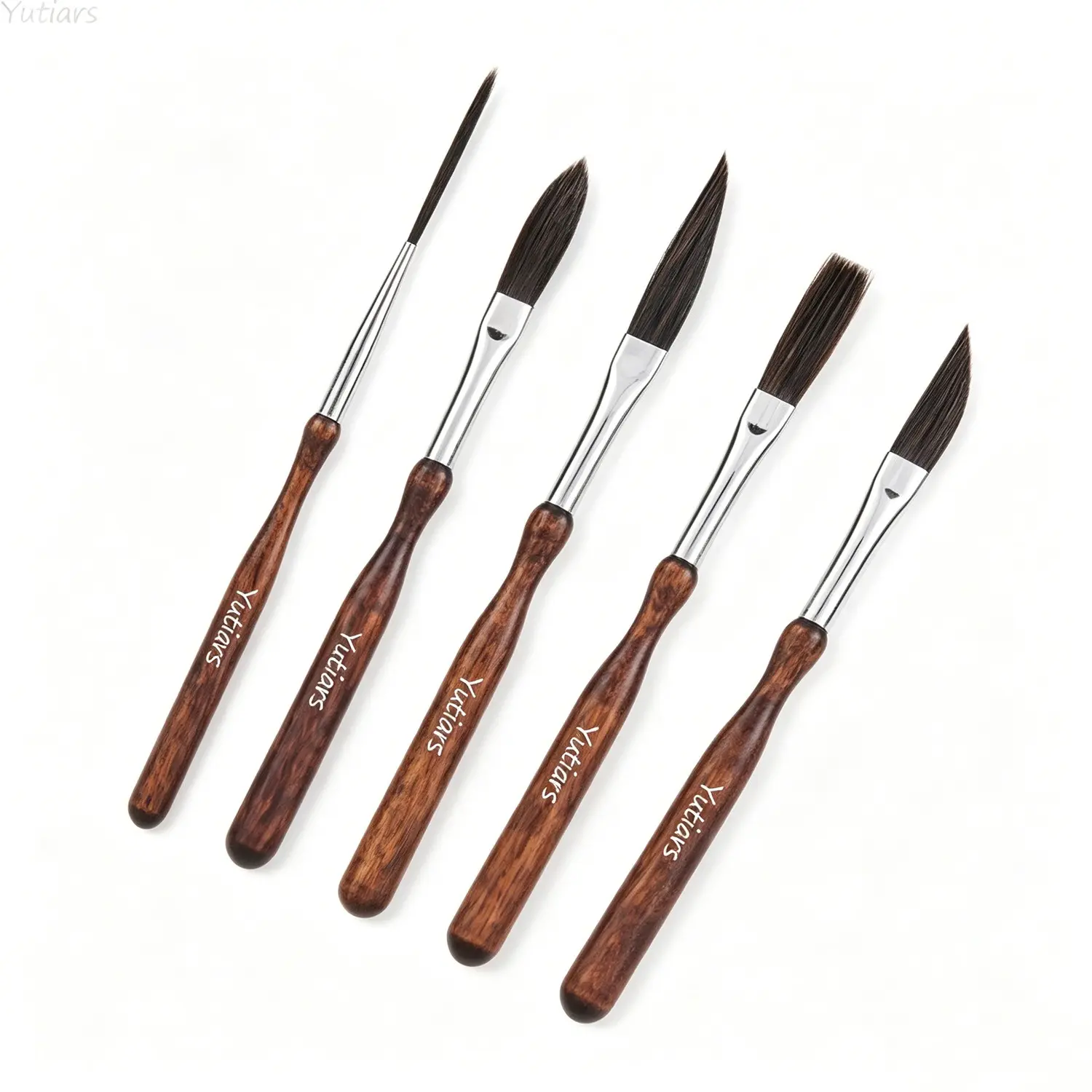 Multipurpose Portable Pinstriping Painting Brushes Yutiars 5Pcs High Precision Detail Drawing Brush for Hobby Art Decoration