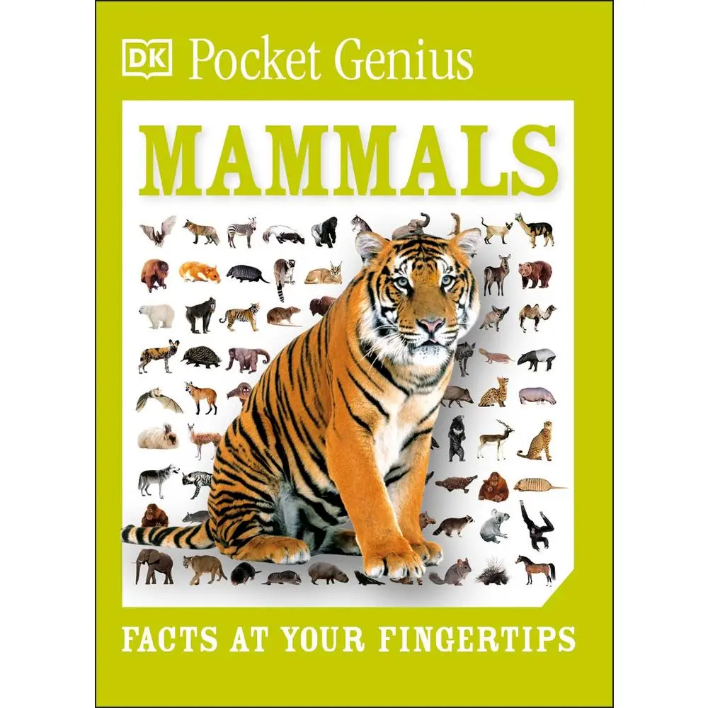 USED Book - Pocket Genius Mammals: Facts at Your Fingertips by DK (Paperback) - english