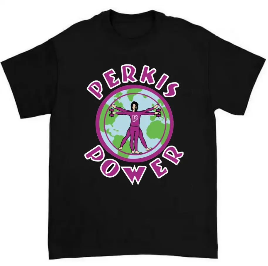 Perkis Power Essential T-Shirt Featuring Nostalgic Heavyweights Movie Casual Streetwear Styles Summer Gifts