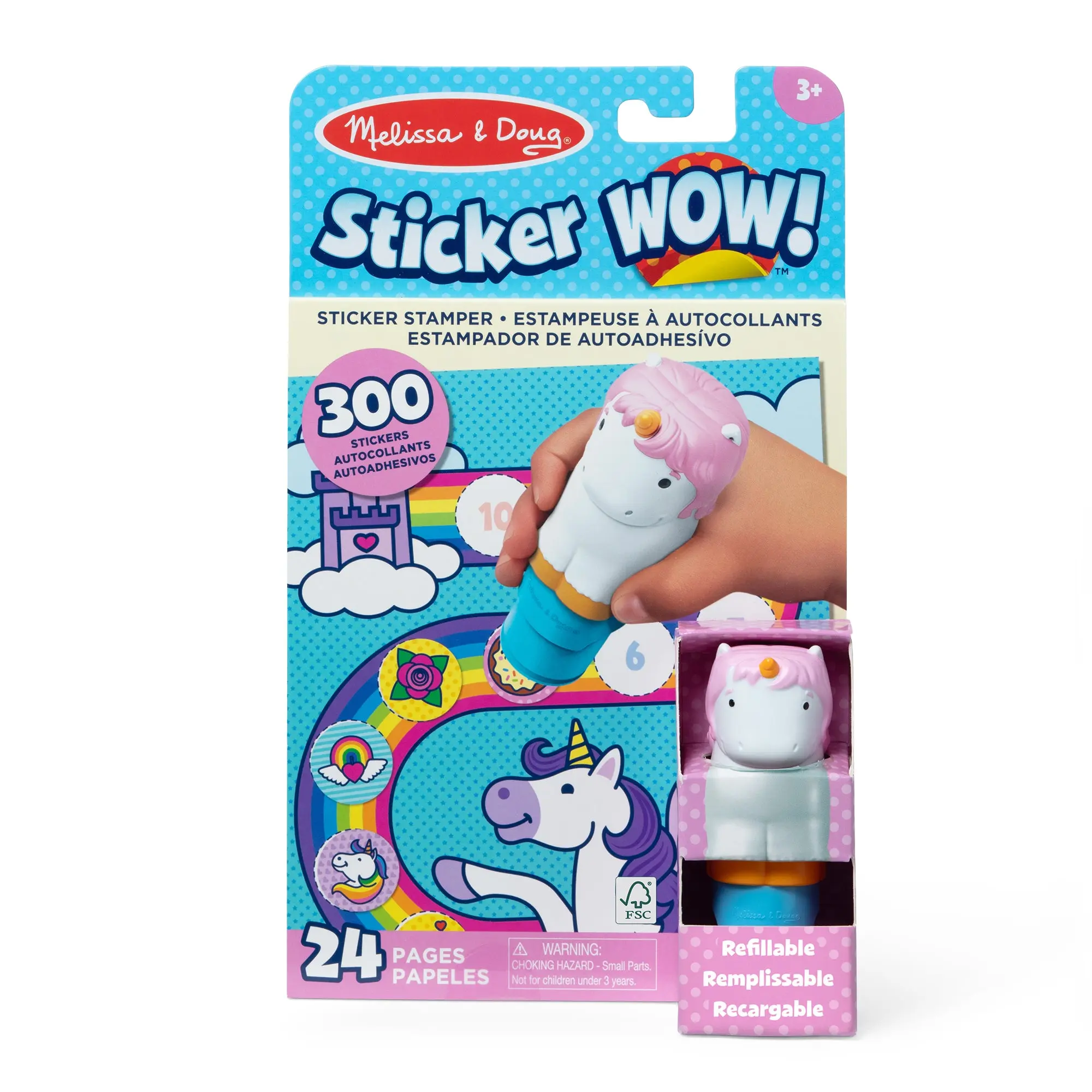 Sticker WOW!™ Activity Pad & Sticker Stamper - Unicorn Sticker WOW!™ Activity Pad & Sticker Stamper - Unicorn