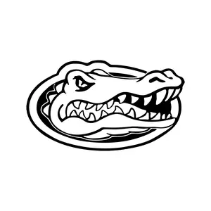 Gators Vinyl Decal by Pristine Signs for car truck or suv