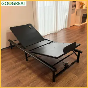 [GOOGREAT]Adjustable Bed Frame,Twin XL Size - 2 Motor Design, Adjustable Beds Independent Head And Foot Incline, Zero Gravity, TV And Head-Tilt Presets, 450 Lbs Capacity