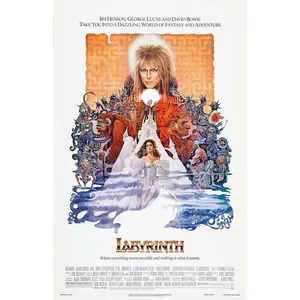 Labyrinth movie poster Poster No Frame Decor Home, Kitchen, Garden, Living Room, Office