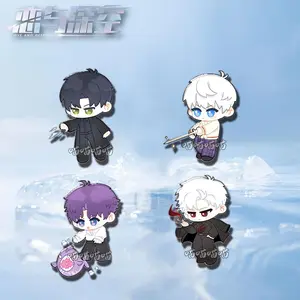Sylus Xavier Zayne Rafayel Game Love and Deepspace Anime Cosplay Acrylic Bookbag Bag Brooch Clothes Collar Badge Button Pin Gift