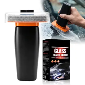Windshield Oil Film Eraser Wand,New Upgrade Powerful Roll-On Glass Compound Emulsion Guard Cleaner Glass Cleaning Board, Automotive Oil Film Cleaning Brush Car Windshield Windows