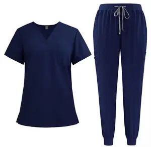 Unisex jogger scrubs  " form fitting breathable"