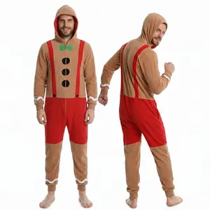 SLEEPHERO Adult Onesie for Men Adult Christmas Onesies Novelty Holiday Onesie Christmas Pajamas