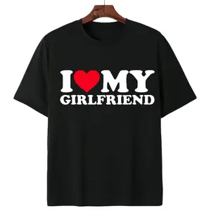 I Love My Girlfriend T-Shirt | Cute Funny Boyfriend Valentine's Gift Tee