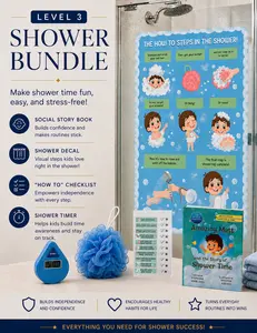 The Level 3 Learn to Shower Bundle (decal)
