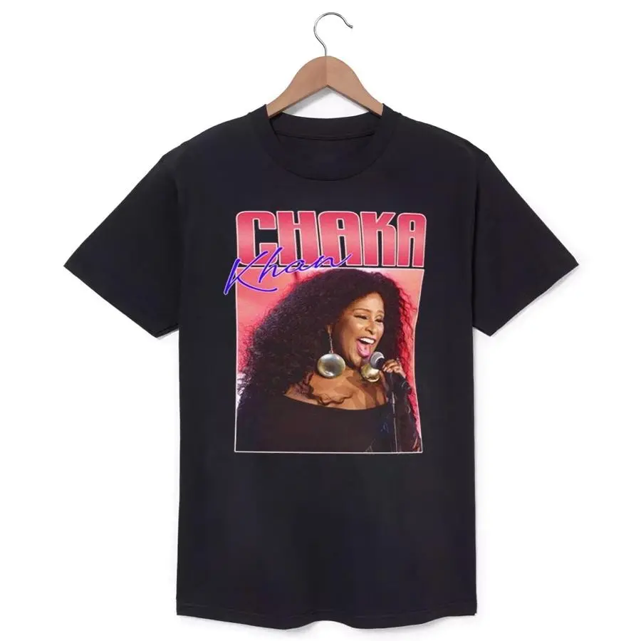 Chaka Khan Vintage Music Graphic T-Shirt – Front Print Unisex Tee Available in S–5XL HGB30708