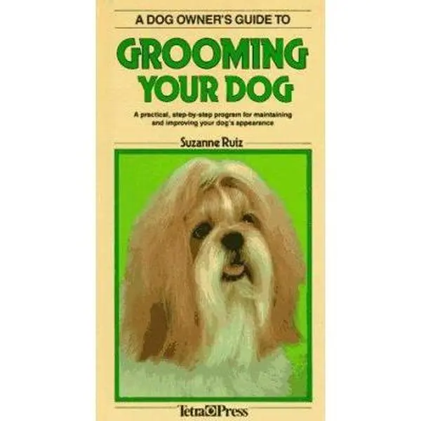 Used Hard Cover Dog Grooming Book - Practical Good Guide for Dog Owners by Suzanne Ruiz (English)