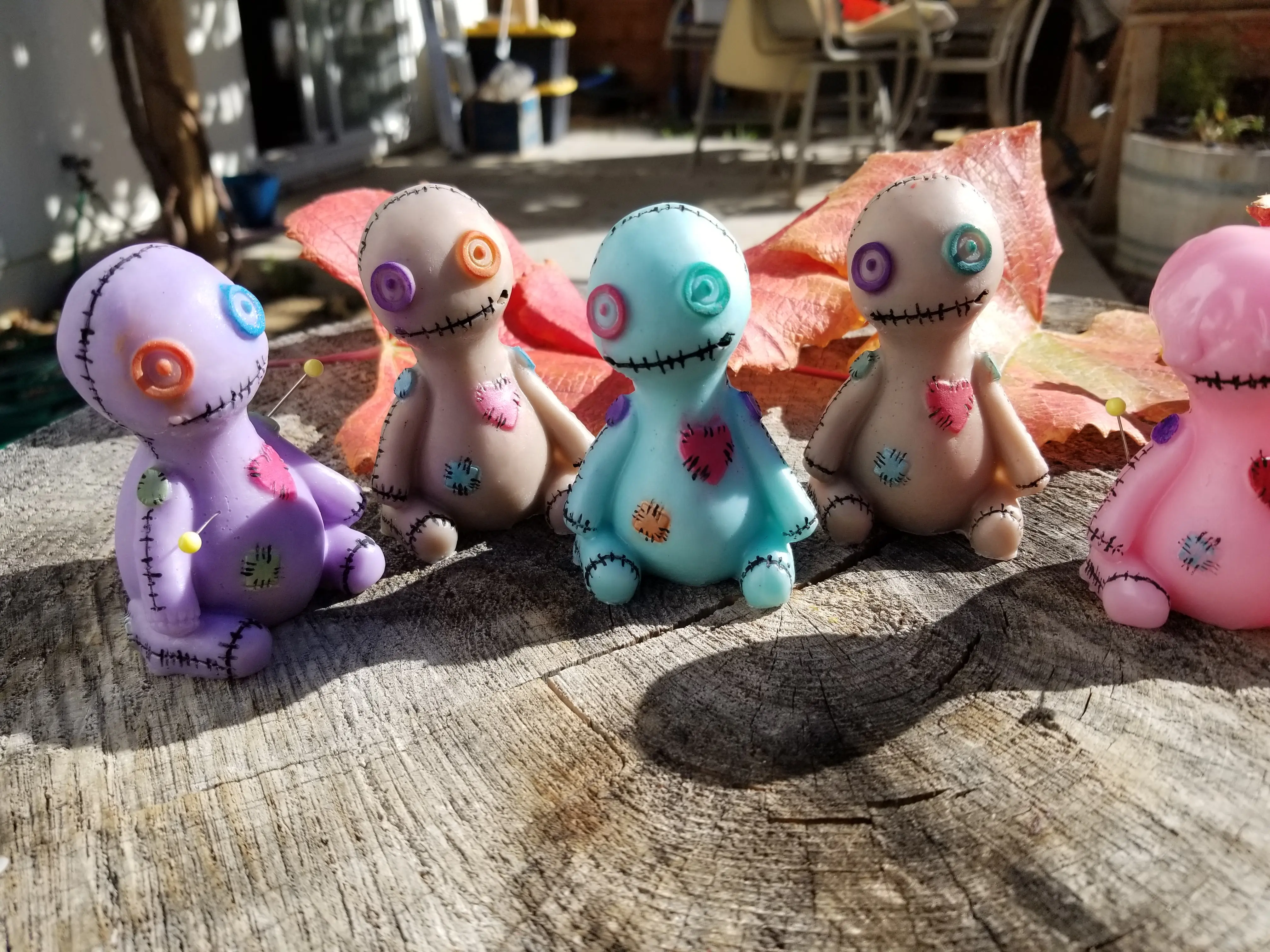 Resin voodoo and sack dolls, who will you name your after?