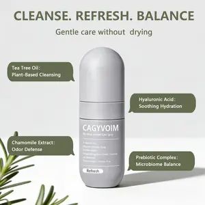 CAGYVOIM Fresh Intimate Skin Spray – Odor Control, pH-Balanced & Itch Relief | Instant Feminine Freshness Spray