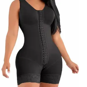MRS.VARY Fajas Colombianas Shapewear for Women Tummy Control Full Shapewear Butt Lifter with Zipper Crotch