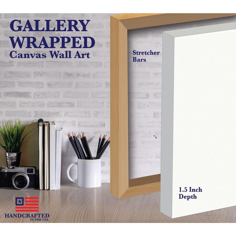 Courtside Market Trois Beauties 16x20 Canvas Wall Art