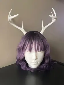 3D Printed Antlers Headband - Cosplay and Halloween Accessory