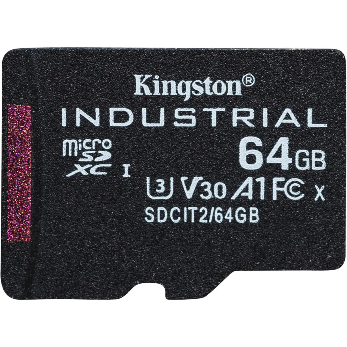 Kingston Technology Industrial 64GB microSDXC UHS-I Class 10 Memory Card