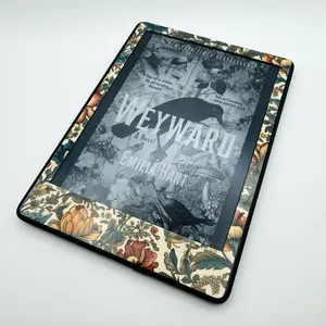 Dark Academia Floral Kindle E-reader Skin Vinyl Decal Sticker | Such a Wallflower