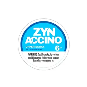 Zyn Sticker, upper decky, official member, zynaccino, zyn, zynyrd Skynyrd, lip pillow, lip cushion