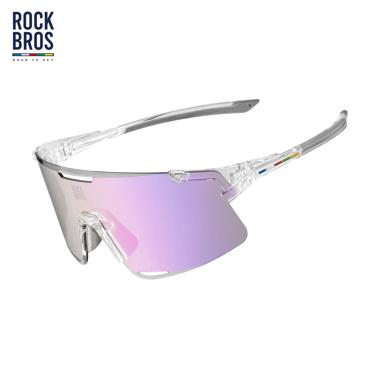 【Road To Sky】ROCKBROS Cycling Glasses Photochromic Polarized  UV 400 Protection Lightweight Sunglasses