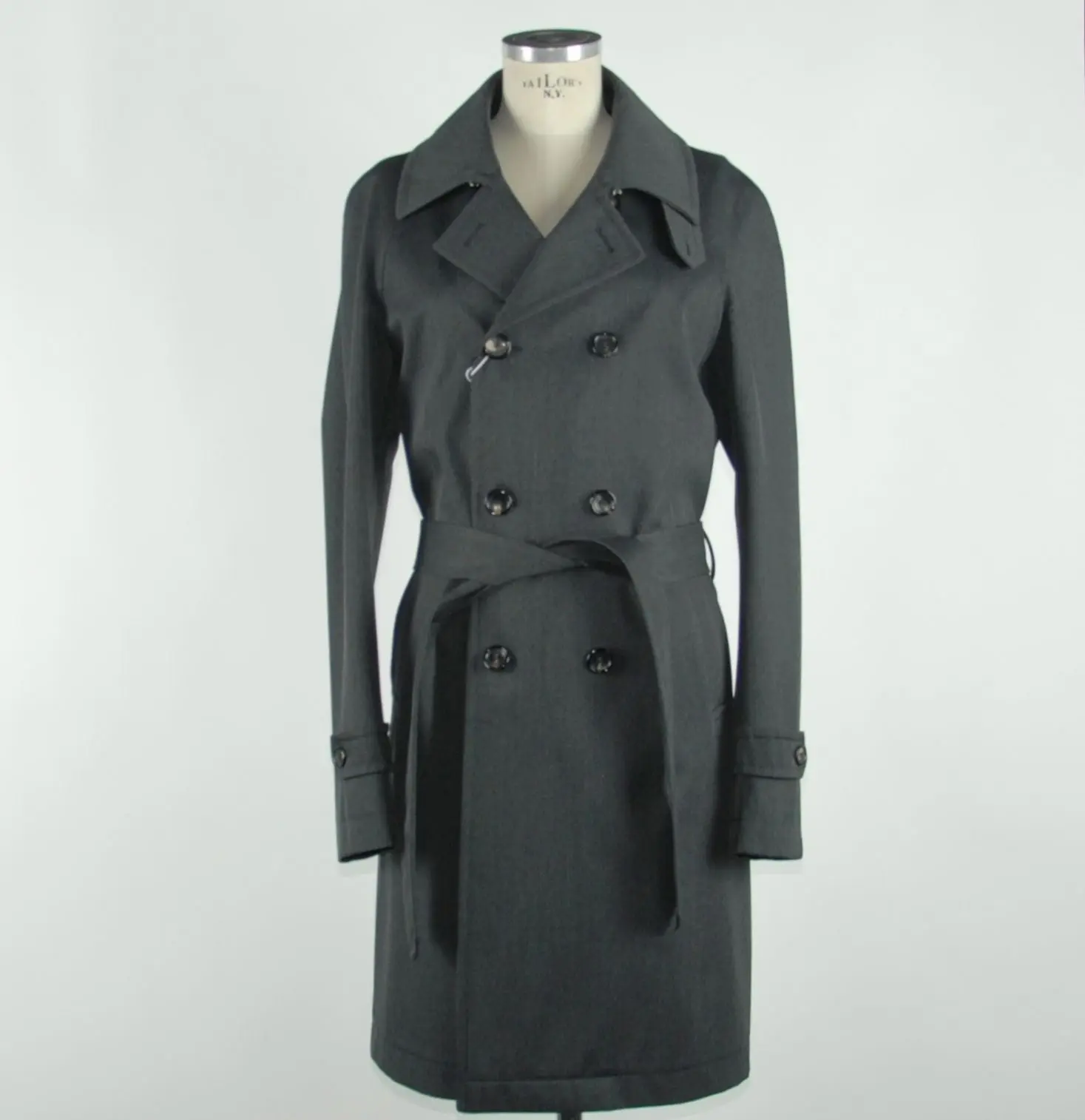 Made in Italy Gray Wool Jacket