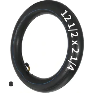 12.5''x2.25 Inner Tubes With Angled Valve 12 1/2 X2 1/4 Kid Bike Tubes Compatible With Strollers And 12.5 X 1.75/2.25" Kid Bikes Like Schwinn