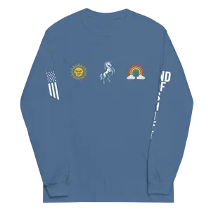 Sunshine Unicorns and Rainbows Long Sleeve Shirt
