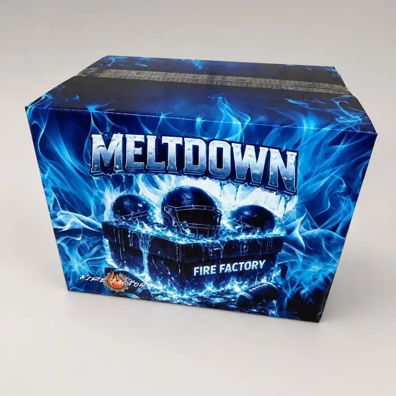 MELTDOWN - Signed Authentic Football Helmet Dome - Memorabilia (Fire Factory ‘26 Vol. 1)
