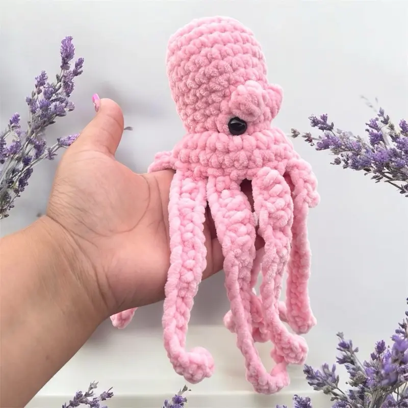 Handmade Drift The Octopus Crochet Plushie